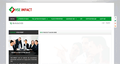 Desktop Screenshot of hseimpact.com